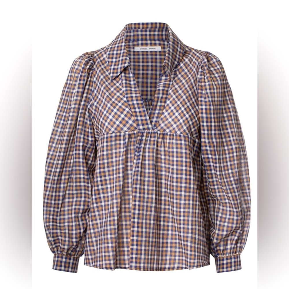 SAMSOE SAMSOE Opal Shirt in Clay, Size XS